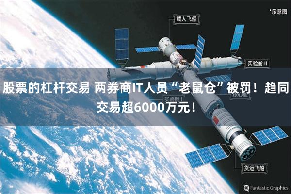 股票的杠杆交易 两券商IT人员“老鼠仓”被罚！趋同交易超6000万元！
