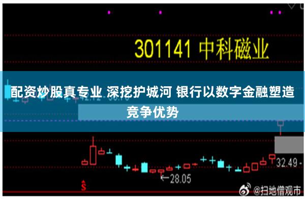 配资炒股真专业 深挖护城河 银行以数字金融塑造竞争优势