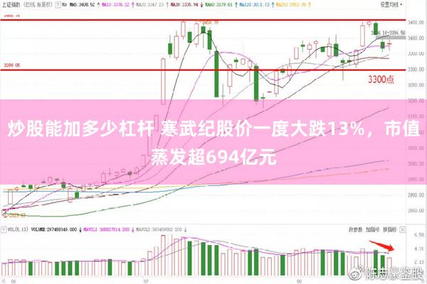 炒股能加多少杠杆 寒武纪股价一度大跌13%，市值蒸发超694亿元